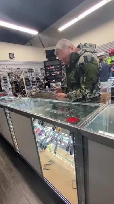 A lot of knife for $59.