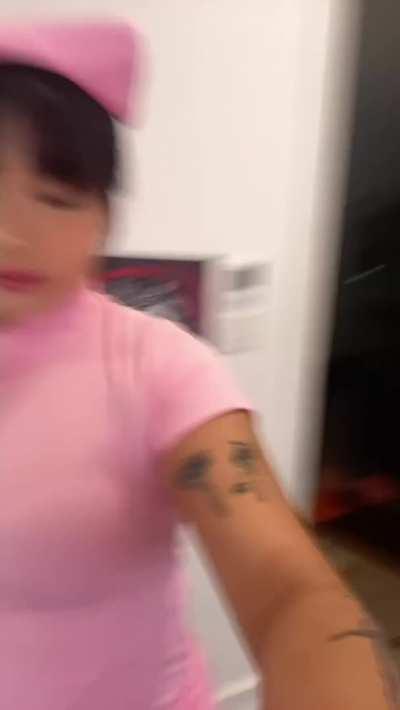 POV Nurse Nekochan giving anaesthesia to you