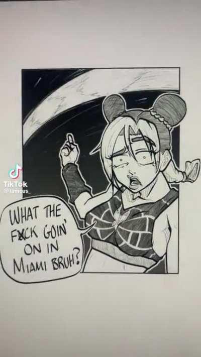 Jjba pt 6 is cannon irl due to it taking place in Florida