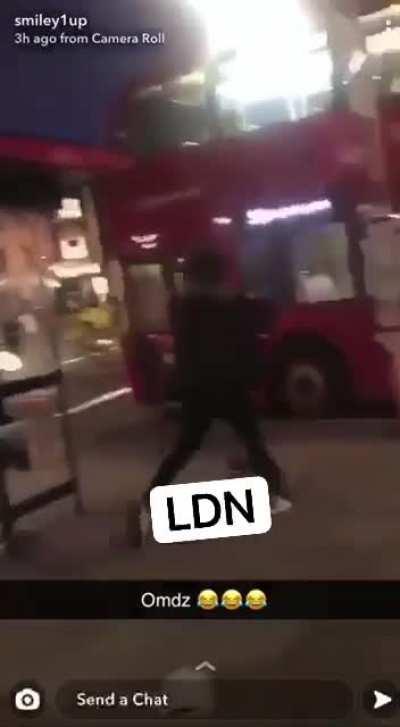 Guy threatens to stab someone, don’t know what happened after video ended