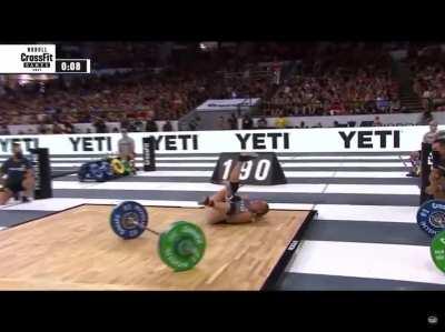 Dislocated elbow at Crossfit Games 2021