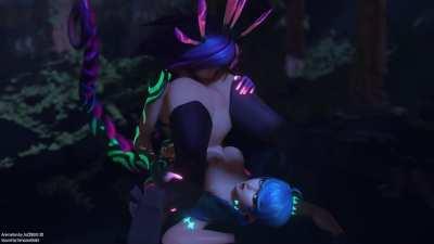 Gwen & Neeko (genossestahl)