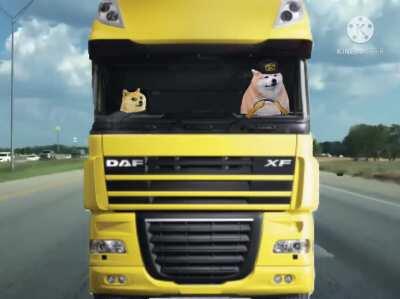 Le truck journey has arrived