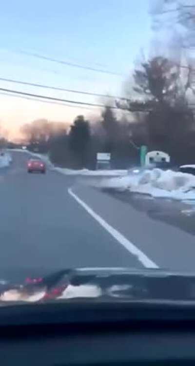 Road Rage in Mass.; car gets pitted, passenger gets out and fires at other driver.