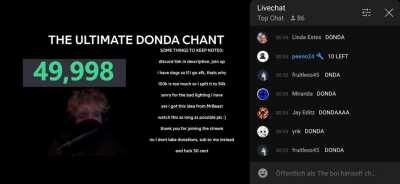 Guy says Donda 50000 times (Credits to KuraxKura on YouTube)