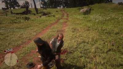 Very interesting, no hands fighting style.