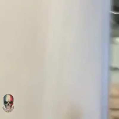 Man gets wasted at airport. Throws himself off upper story ledge. Crowd freaks in understandable horror.