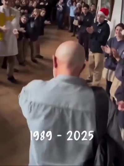 After 36 years of shaping minds, his last day as a teacher became a memory to cherish forever.