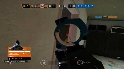 Sledge Knocks Down C4 Killing Mute