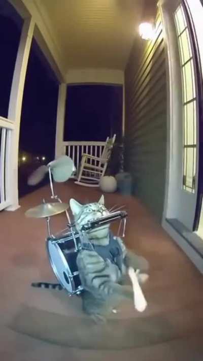 He was just rehearsing.