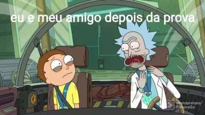 Segunda eu tenho prova...