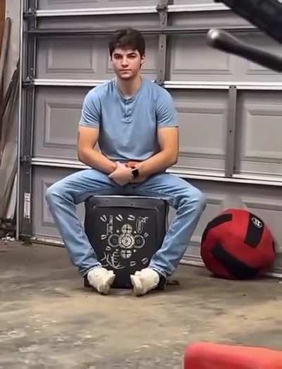 Placing himself in the line of fire