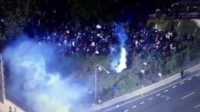Philadelphia police pin protesters