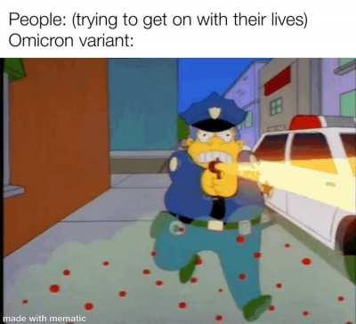 It’s never gonna end at this rate