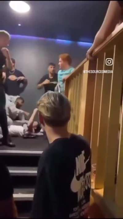 Redhead Throwing Heat