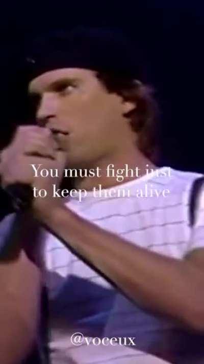 Survivor, what a voice!