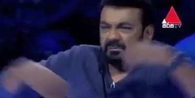 Fighting a brick with head. Brick:1 Idiot:0