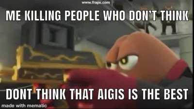 Everybody gangsta till I show up and kill them for disagreeing with me