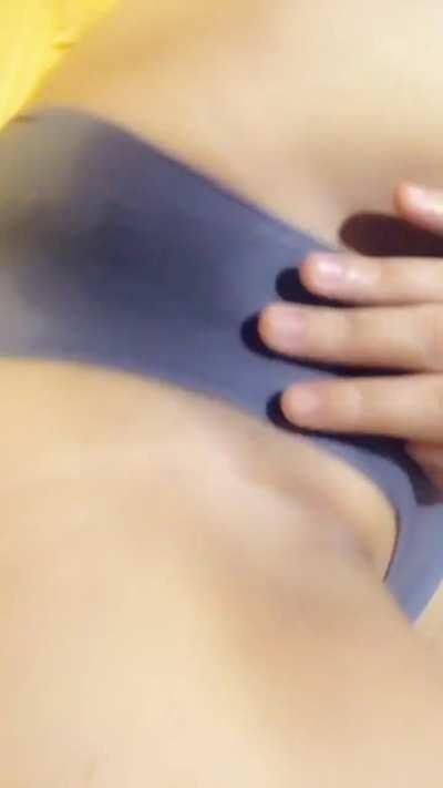 Busty Asian Girl Shows Herself