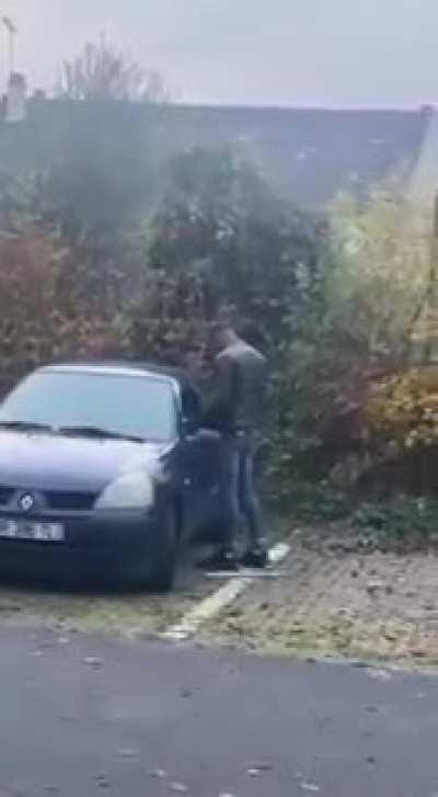 ... To burn your ex GF's car