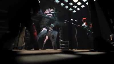 Ciri vs Fiend [Witcher] (zmsfm)