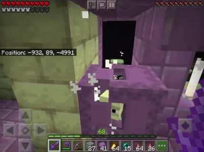 I went end busting today in my vanilla bedrock realm and found multiple cases of this where multiple shulkers would spawn on the same block.