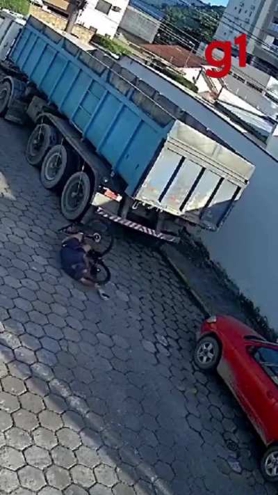 The truck was hiding in plain sight.