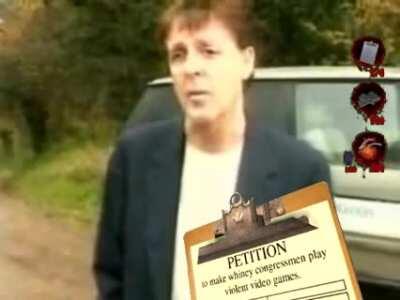 Postal 2 NPC look serious.