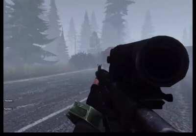 Since when did stalkers start falling out of the sky?