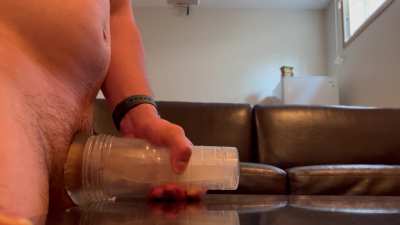 Fucking my fleshlight 