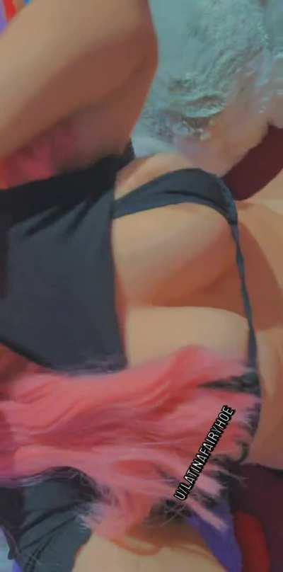 I wouldn't mind your cum on my tits 🥰