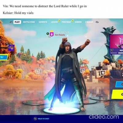 I bet he didn’t expect these moves from a Skaa