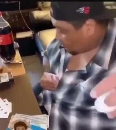 To pass the coka.....