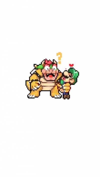 Luigi and Bowser in the new Super Mario Trailer (OC)