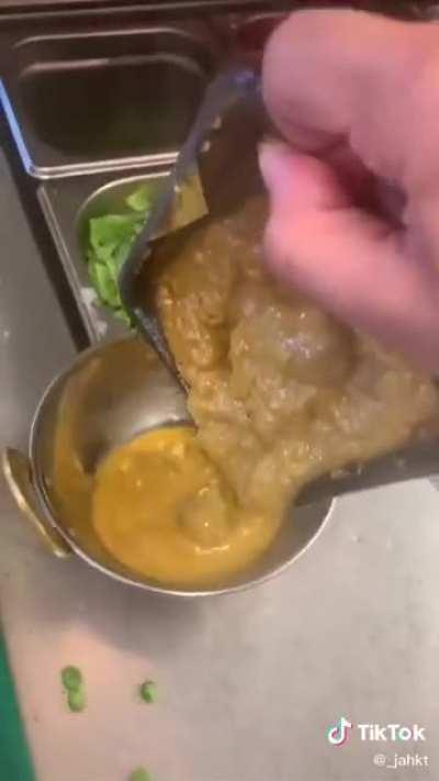 Its official. That spoons curry you ordered is microwaved. (This dude has also been 