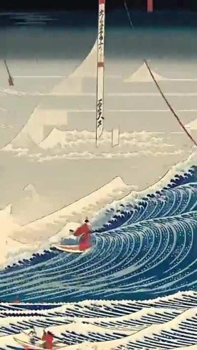 Ukiyo Surfer