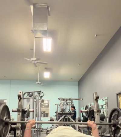 135lb for 22 reps