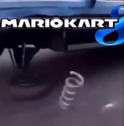 *slaps roof of car* this bad boy can drive on the roof