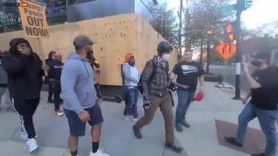 Elderly Americans are quickly reminded by BLM/Antifa that they are not safe in their own country.