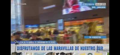Hasta C5N lo reconoce: "Bariloche est&aacute; que explota, Bariloche est&aacute; que arde... estamos hasta las manos" Todo el finde largo se celebra la fiesta del chocolate y la ocupaci&oacute;n super&oacute; el 80%