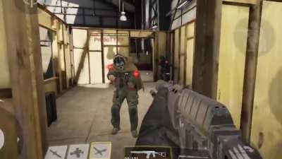 No full auto in buildings meme recreated in CODM