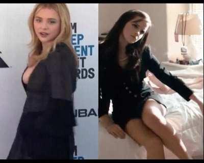 Which one would be the hotter fuck? Dominate or Submit? - Chloë Grace Moretz or Emma Watson