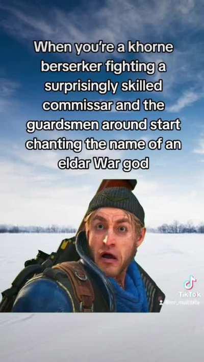 And then he starts to smell it...