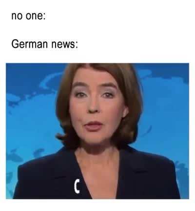 german news do be bussin ngl