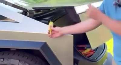 So safe that it wouldn't harm a Banana!