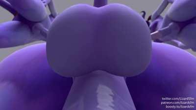 Draenei futa deepthroat (LizardSFM) [World of Warcraft]