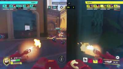 Hit a pretty clean instant rebound in a ranked game