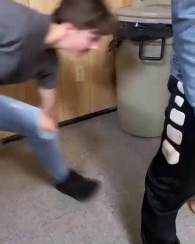 They call him the finger