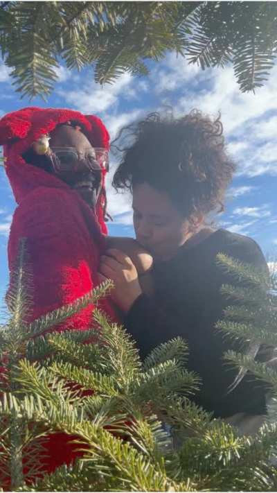 I love sucking on her vegan tits (vegan 6 years)