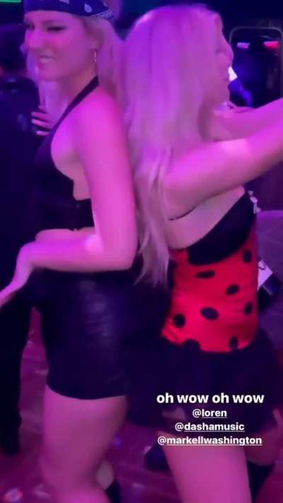 Loren dancing with Dasha